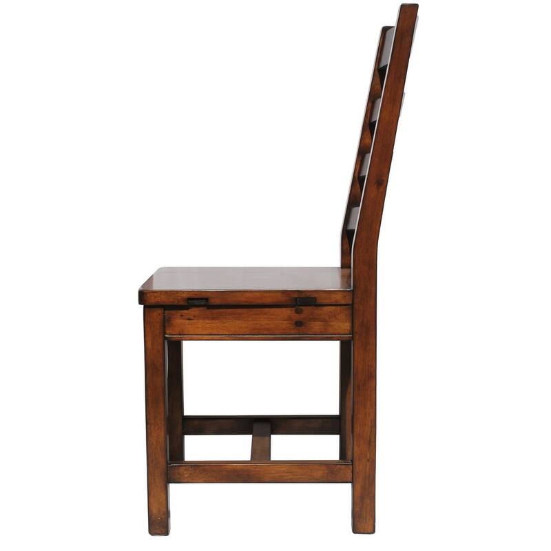 Dexter Reclaimed Pine Hand-Hole Chair (Set of 2)