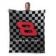 preview thumbnail 2 of 4, NASCAR Dale Earnhardt Jr Graded Checks Silk Touch Throw Blanket