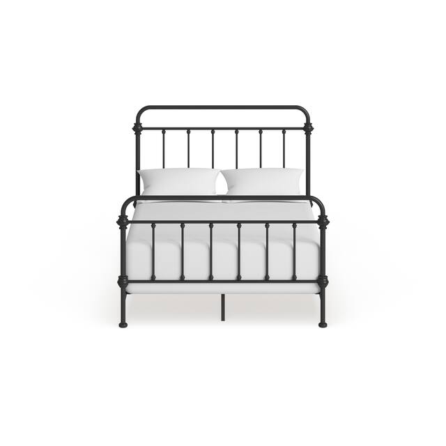 Giselle Antique Dark Bronze Iron Metal Bed by iNSPIRE Q Classic