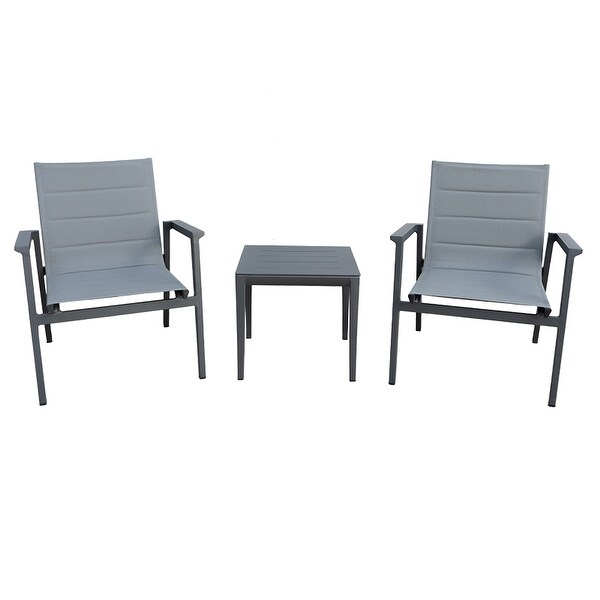 Modern Muse Aluminum Modern Sofa Furniture 3 pcs Set. Opens flyout.