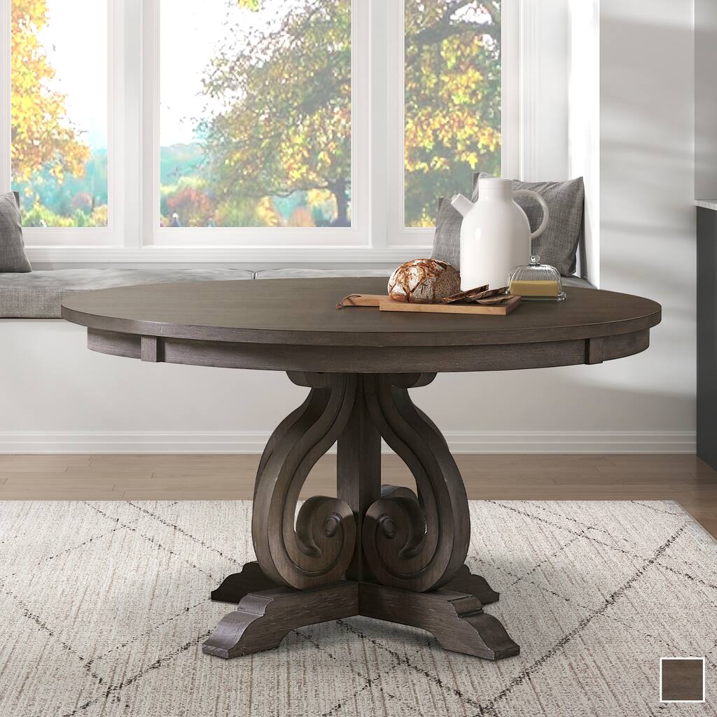 Welty Wood Round Dining Table