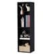 preview thumbnail 35 of 34, VECELO Set of 2 Open Bookshelf Set 4-Tier Five Irregular Cube Bookcase Multipurpose Storage Organizer for Small Spaces
