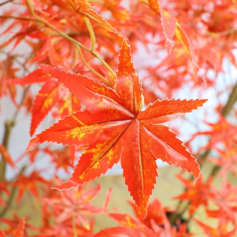 120cm/150cm/180cm Red Artificial Maple Tree