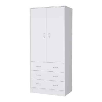 Prescott Armoire - White