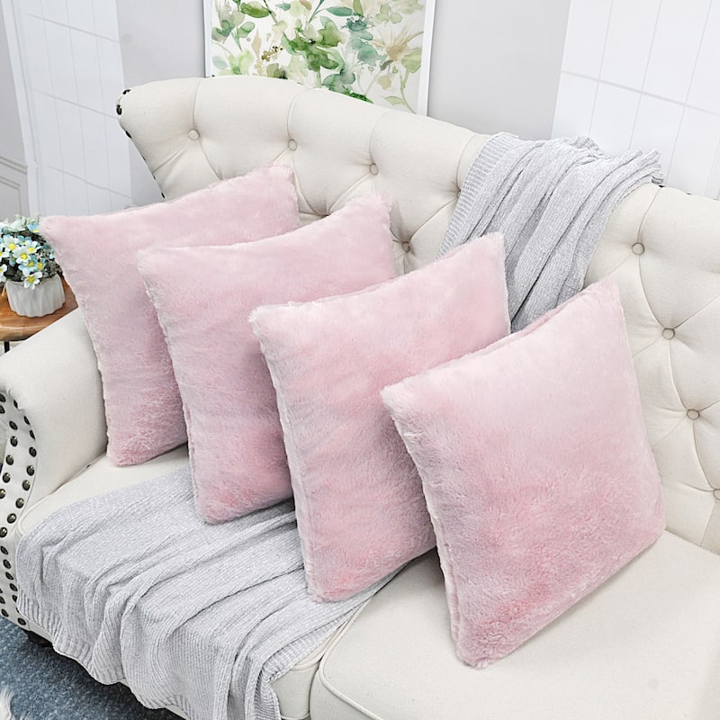Fauxfur Pillow Shell Set 20'X20"