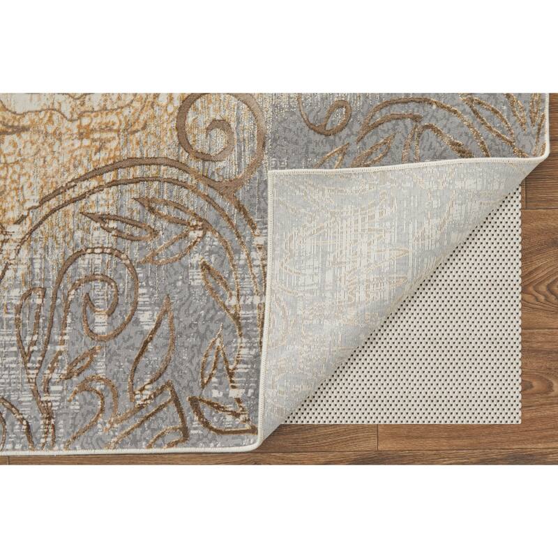 Grand Bazaar Neoma Machine Made Medallion Traditional Area Rug