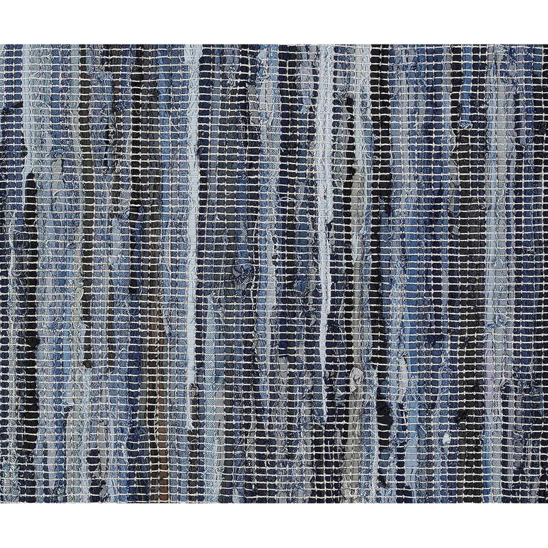 Jessica Simpson Handmade Denim Rectangle Accent Rug
