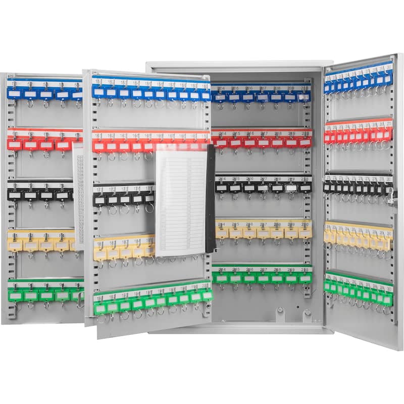 300 Adjustable Key Storage Cabinet with Lock
