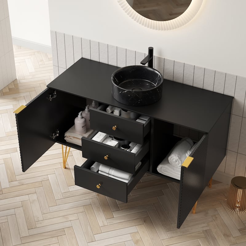 Freestanding Bathroom Vanity with Sink
