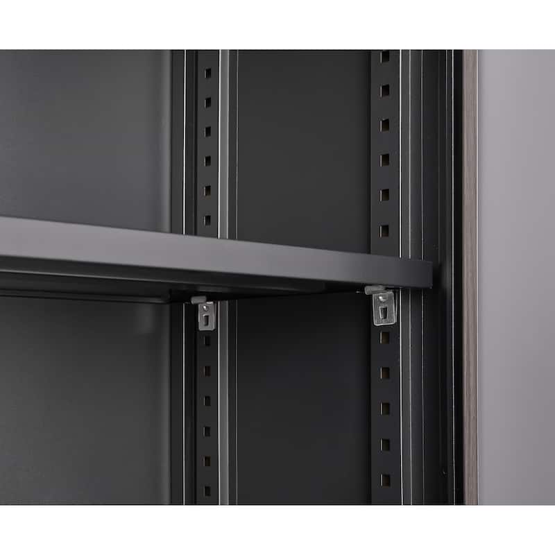 Metal Storage Cabinet with Locking Doors and Adjustable Shelf, Folding Filing Storage Cabinet , Folding Storage Locker Cabinet
