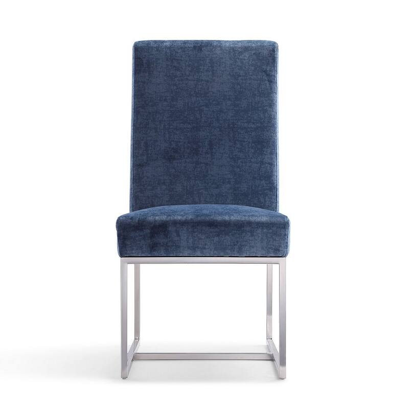 Element Blue Velvet Dining Armchair (Set of 2)