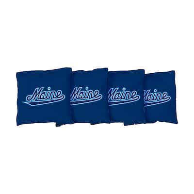 Maine Dark Blue Cornhole Bags
