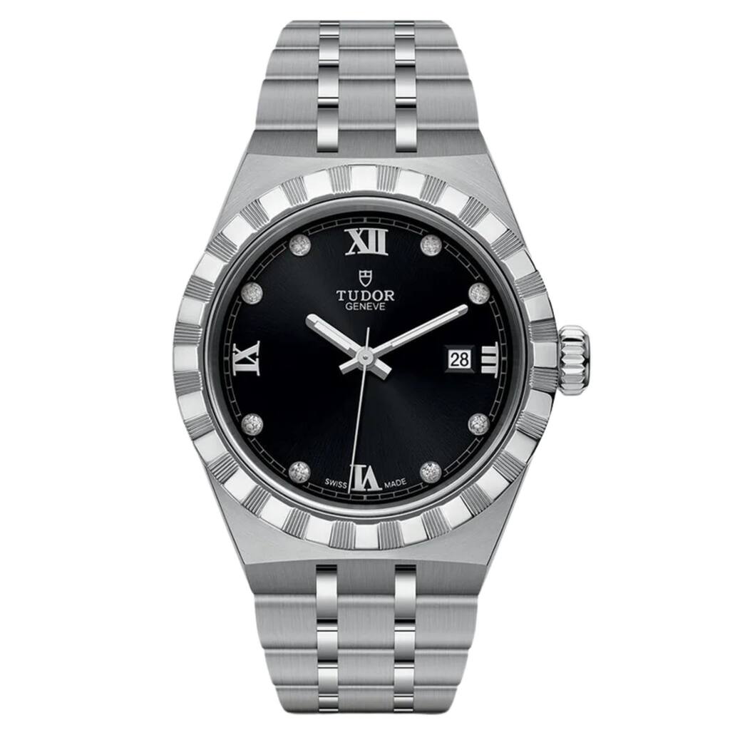 Tudor Women's Royal Black Dial Watch - M28300-0004 - One Size