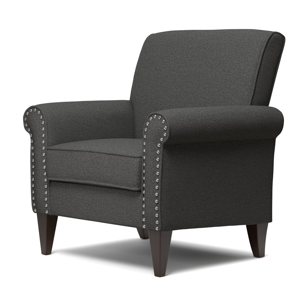 Jean Armchair Caribbean Blue Linen Bed Bath Beyond 38101895