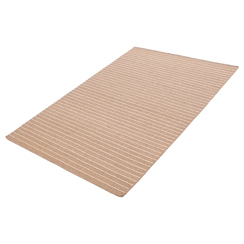 Boho Taupe Kilim 5'1" x 8'0" - 5'1 x 8'0