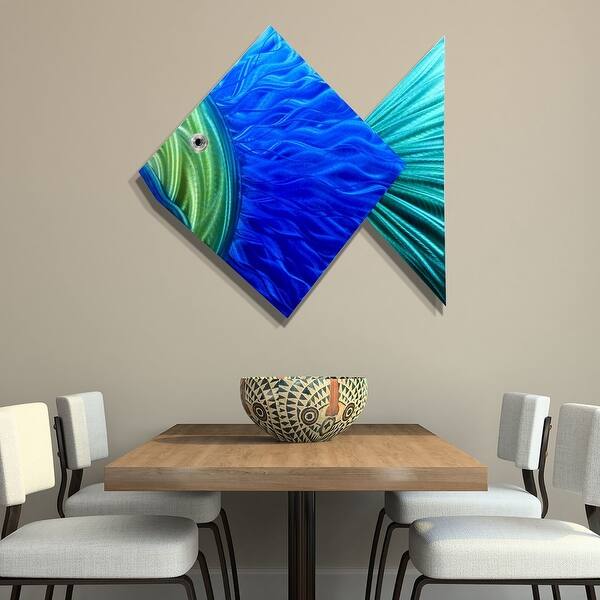 Statements2000 Large Tropical Metal Wall Art Beach Ocean Metal Wall Art Beach Ocean