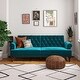 preview thumbnail 7 of 41, The Novogratz Upholstered Cassidy Futon Convertible Couch
