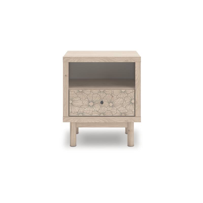 Signature Design by Ashley Shapella Beige Nightstand