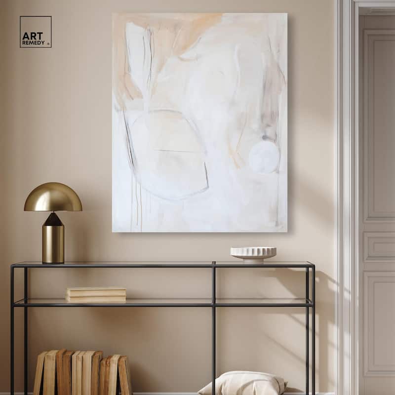 Void Symphony Haze II Canvas by Art Remedy, Gallery Wrapped
