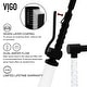 preview thumbnail 18 of 76, VIGO Zurich 27" H Single Handle Pull-Down Sprayer Kitchen Faucet