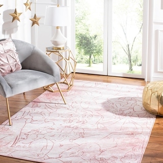 SAFAVIEH Disney Princess Machine Washable Slip Resistant Legacy Rug ...