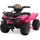 preview thumbnail 22 of 26, Kids ATV 4 Wheeler Pink