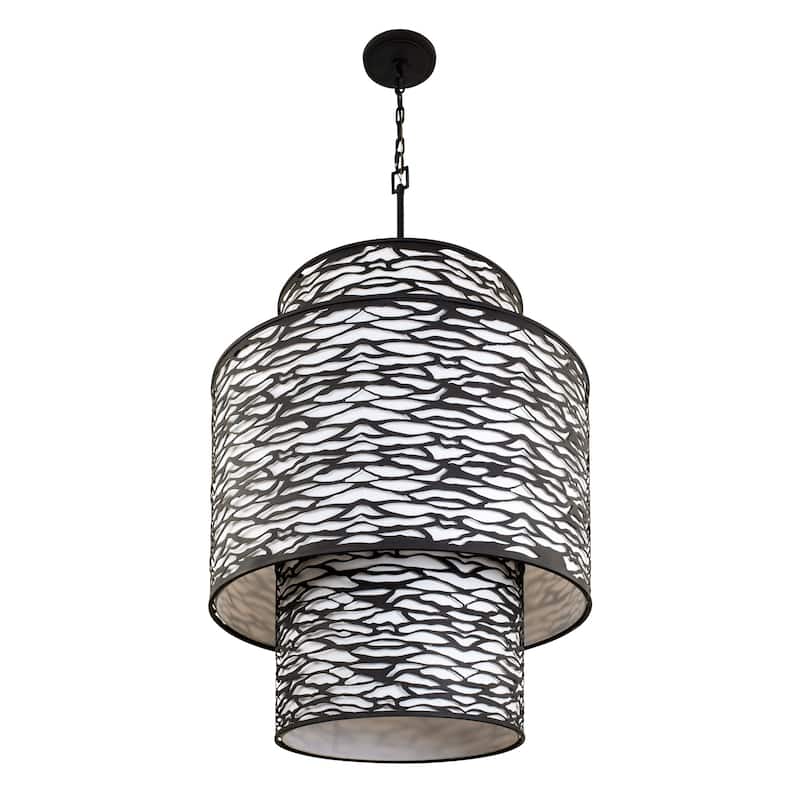 Kato 16-Light 3-Tier Foyer Pendant Light