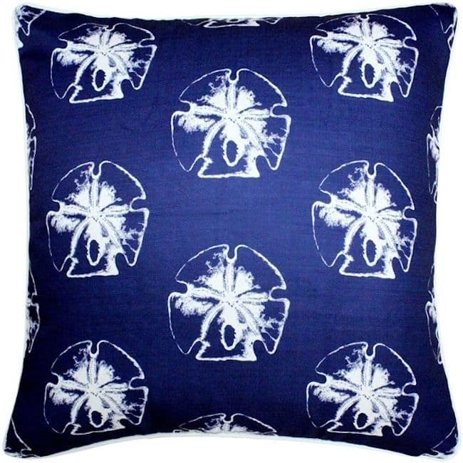 Hilton Head Sand Dollar Throw Pillow