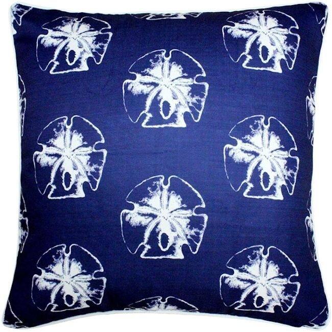 Hilton Head Sand Dollar Throw Pillow