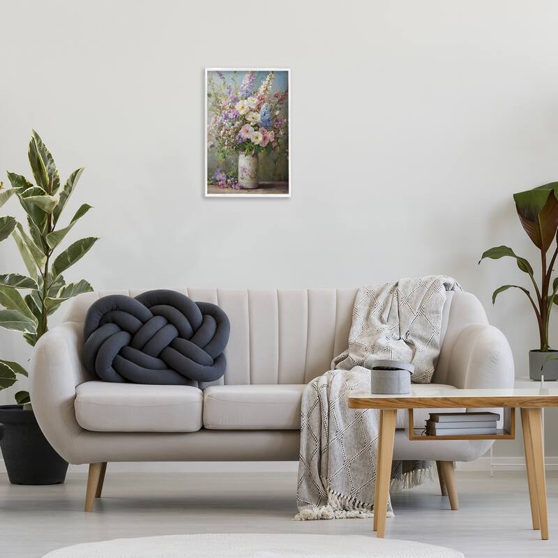 Stupell Flowers in Southern Country Vase Framed Giclee Art Design By Franklyn Gregory