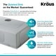 preview thumbnail 11 of 16, KRAUS Standart PRO Stainless Steel 33 in Topmount Drop-In Kitchen Sink