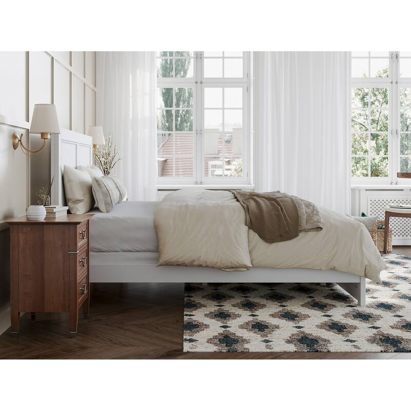Canyon Foundation Bed Frame with Matching Footboard