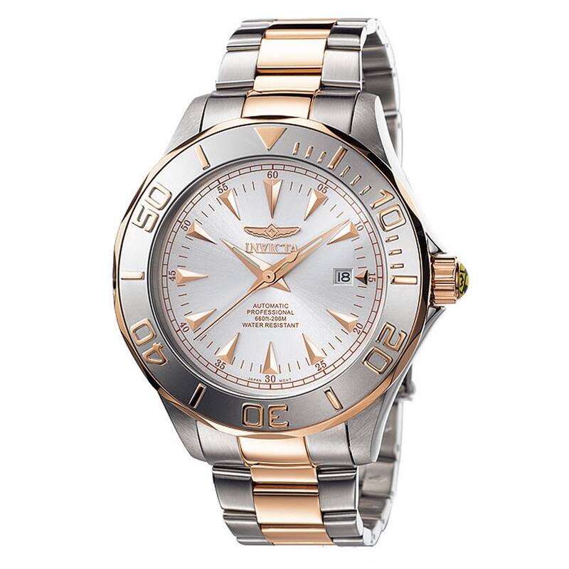 Invicta Men's 7112 Signature Automatic 3 Hand Silver Dial Watch