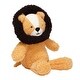 preview thumbnail 10 of 8, Lambs & Ivy Jungle Story Developmental Soft Book & Lion Plush Toy Gift Set - Black