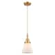 Option Satin Gold / Matte White Shade