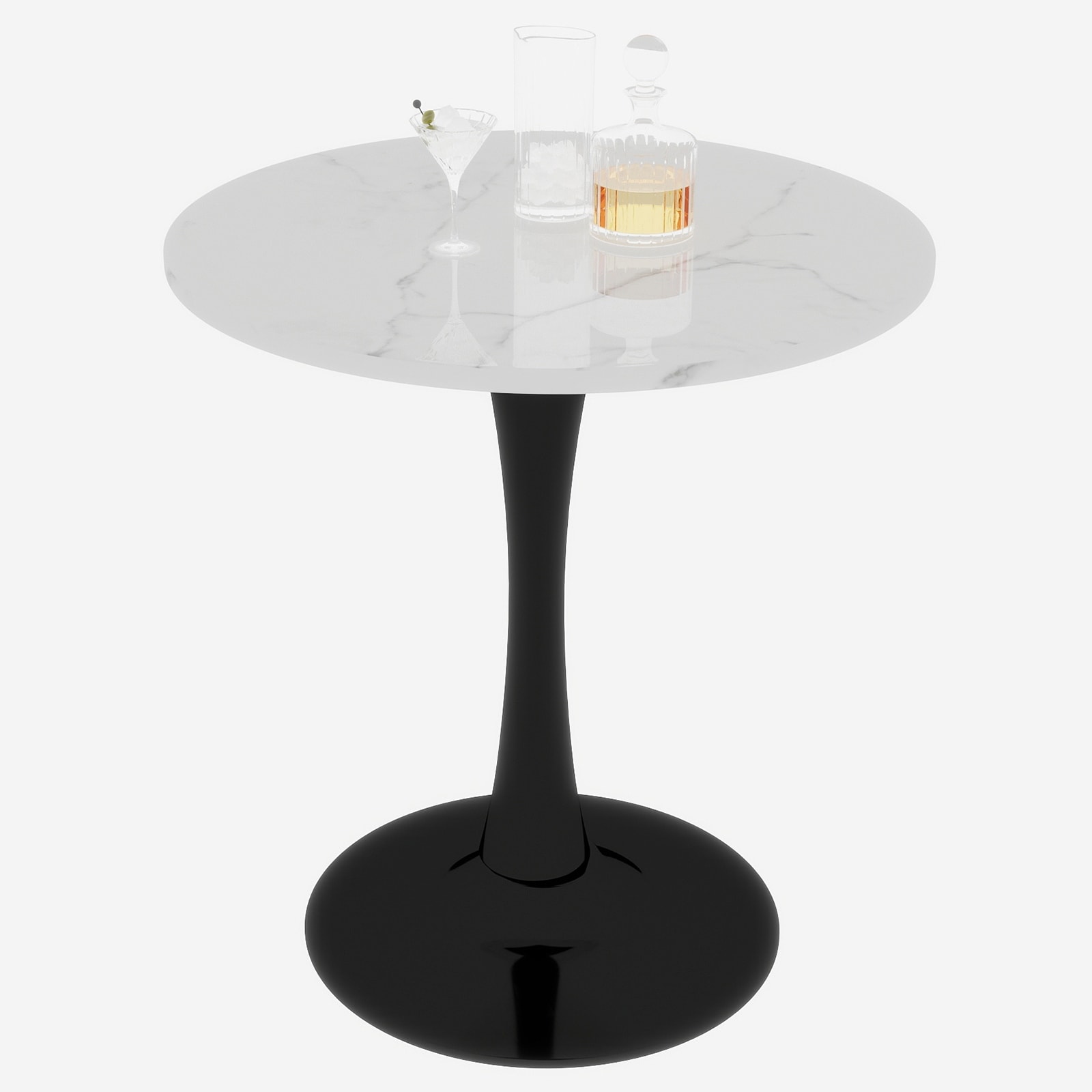 Mid-century modern style dining table suitable for 2-4 people