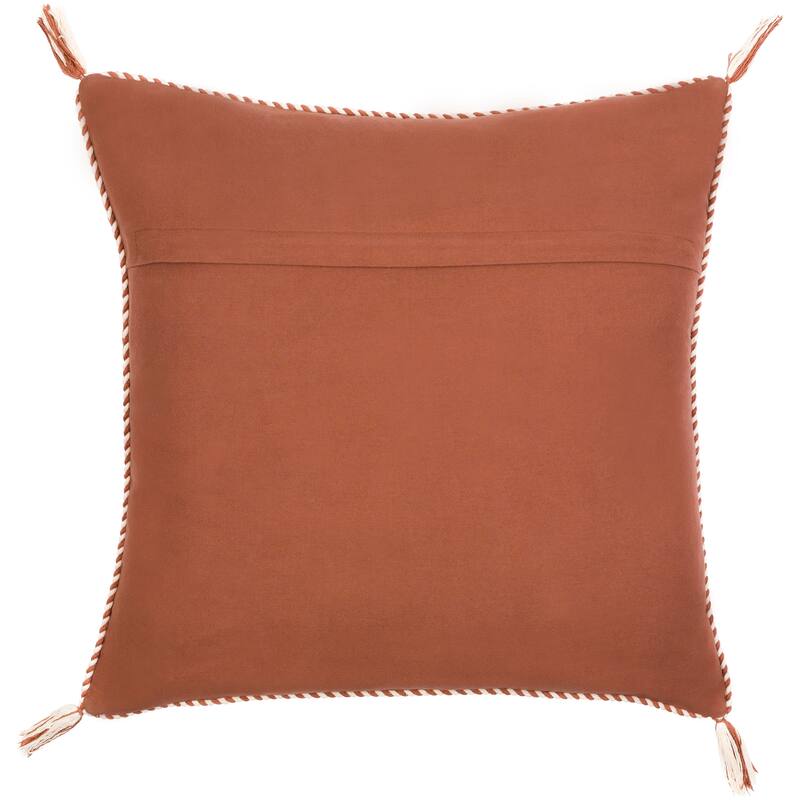 Herman Cottage Braided Tassel Throw Pillow