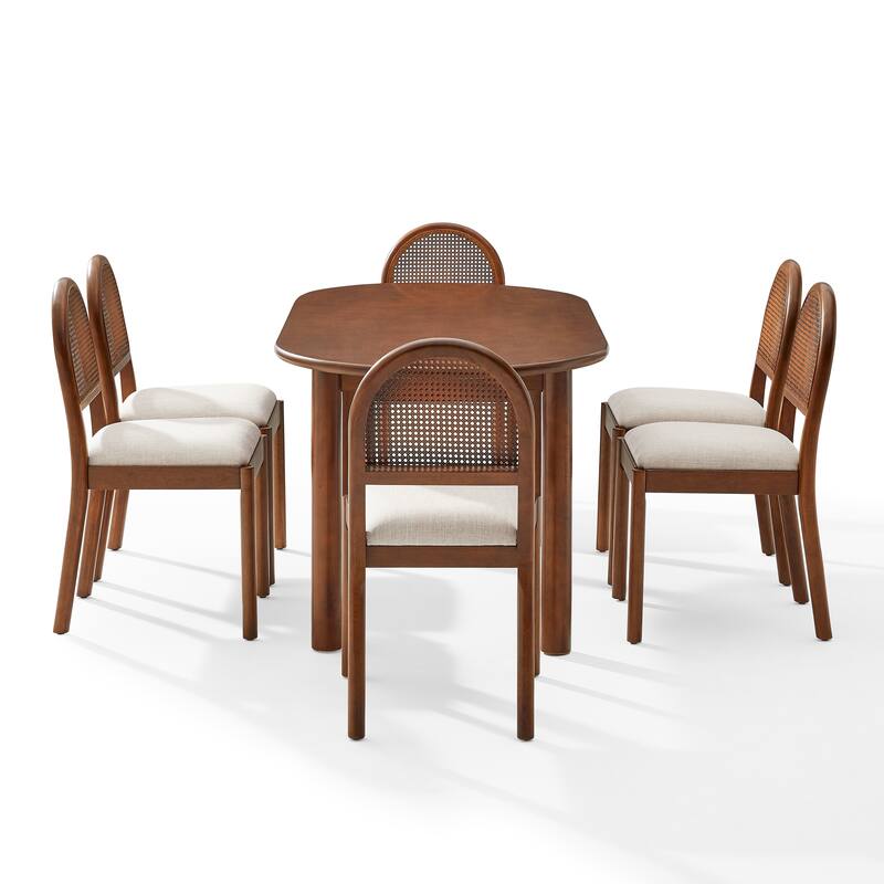 Crosley Kennedy 7-Piece Dining Table Set For 6
