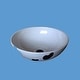 preview thumbnail 2 of 0, Bathroom Vessel Sink Black and White China Cow