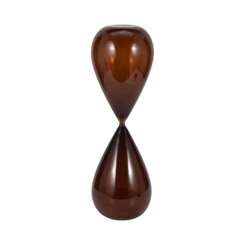 Contemporary Hourglass Sculpture for Home Decor - Stylish Decorative Object