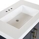 preview thumbnail 22 of 35, Spring Mill Cabinets 30" Darya Bathroom Vanity With 2-Doors, 1 Drawer, and White Sink Top
