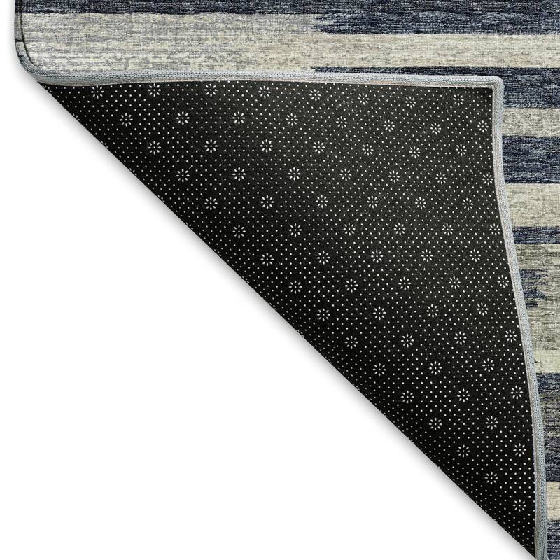 Premium Washable Super Soft Contemporary Stripes Mayfield Rug