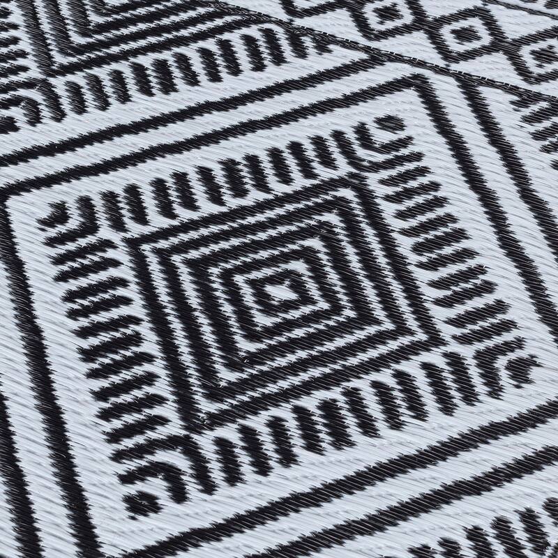 Beverly Rug Reversible Mats Plastic Outdoor Rug for Camping, Patio, Backyard, RV, Picnic, Deck
