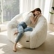 preview thumbnail 49 of 55, Giant Bean Bag Chair,Shell-Shaped Oversized Bean Bag Chair with Fille
