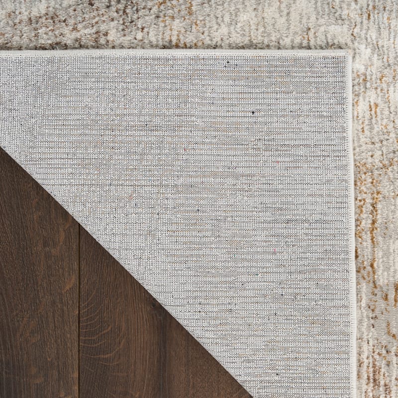 Calvin Klein CK073 Compass Indoor only Ivory / Cream Geometric Area Rug