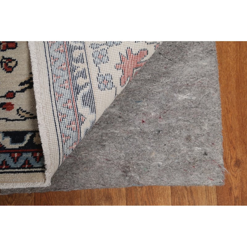 Floral Kashan Mohtasham Turkish Oriental Area Rug Wool Hand-knotted - 9'9" x 13'0"