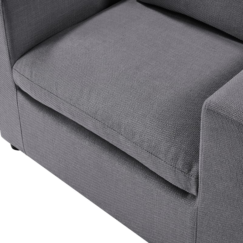 Cambrai Modern Fabric Arm Chair by Greyson Living.