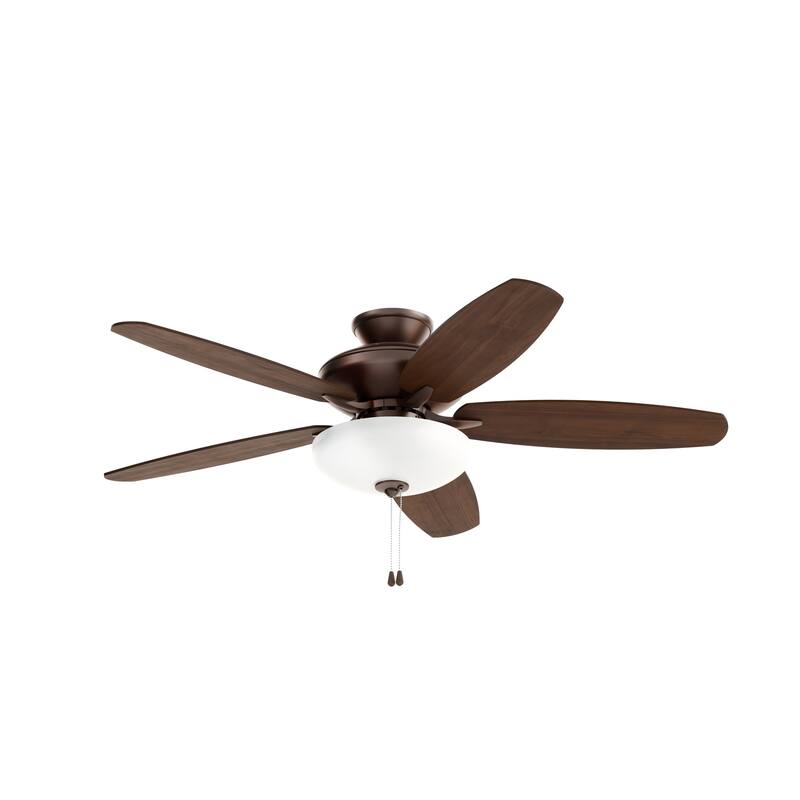 Kichler Renew Select 52 inch LED Ceiling Fan Oil Brushed Bronze with Reversible Blades