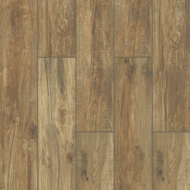 Shaw Savannah - 8" x 48" Rectangle Floor and Wall Tile - Wood Visual - - Honey