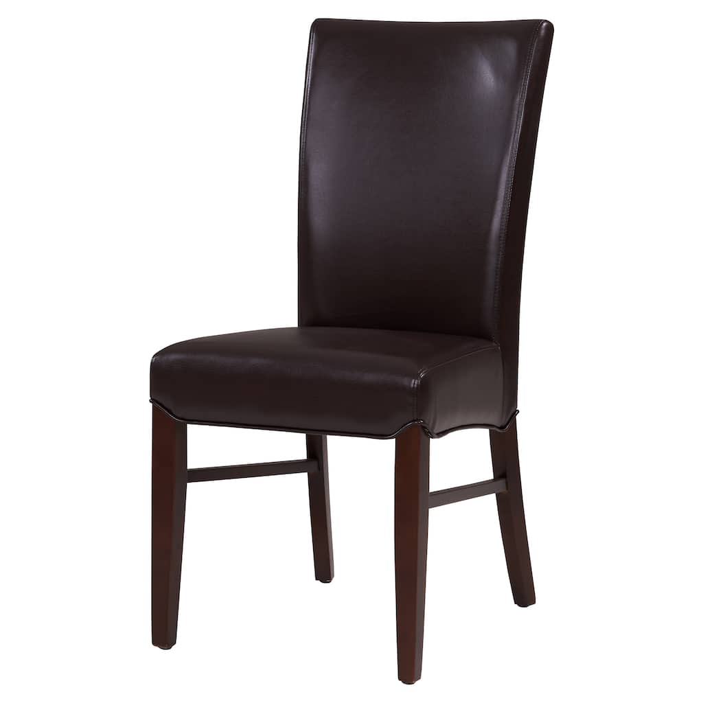 NPD Furniture Milton Bonded Leather Dining Chair (Set of 2)